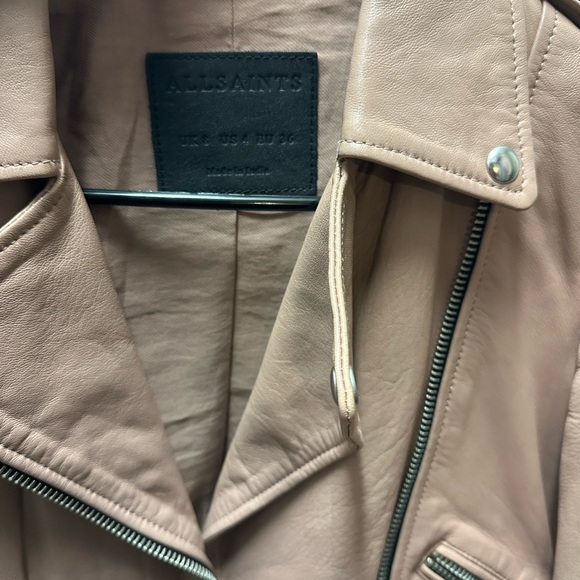 AllSaints leather Jacket - Picture 6 of 8